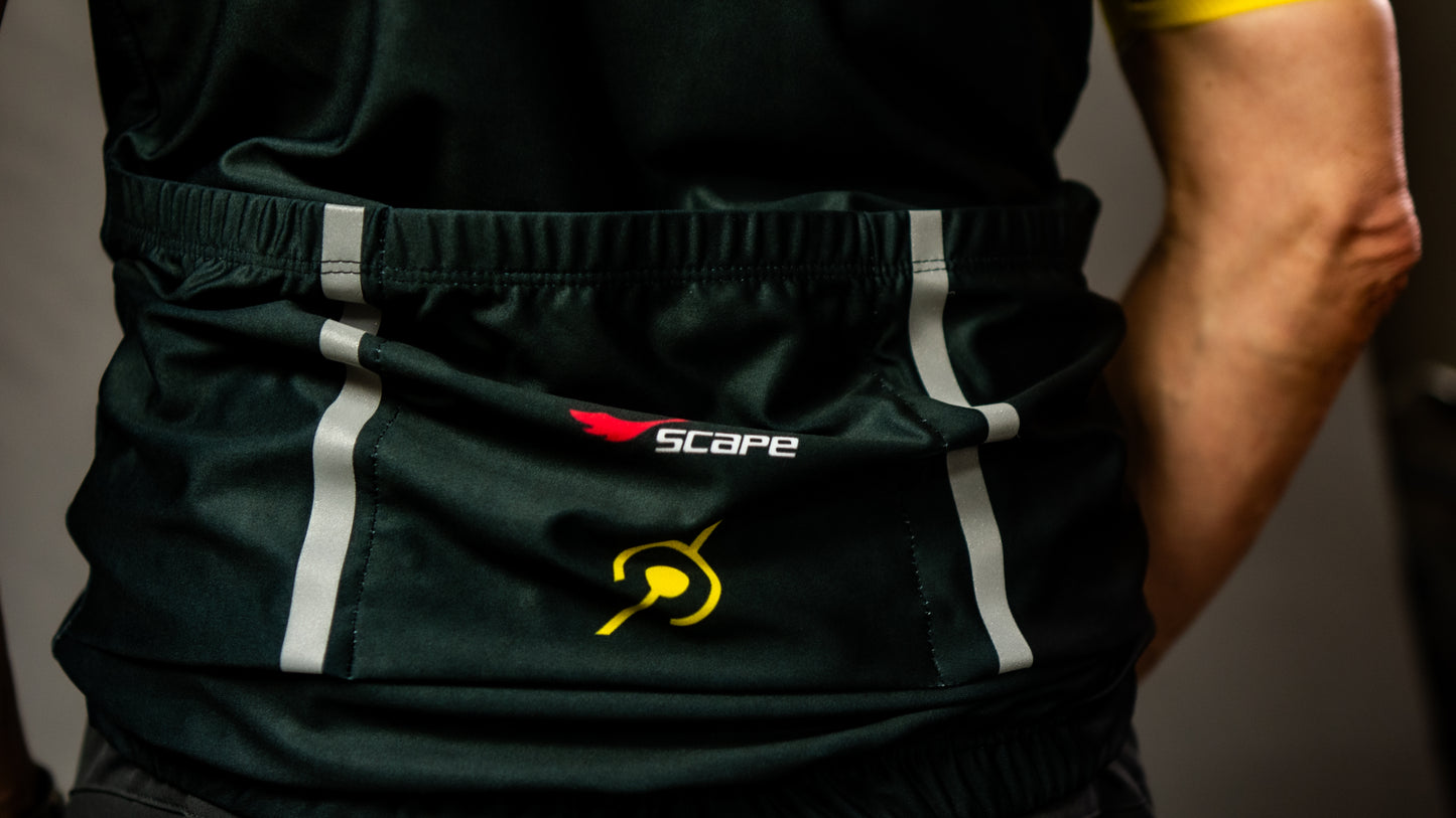 Camisa de Ciclismo Scape Pedaleria Preta