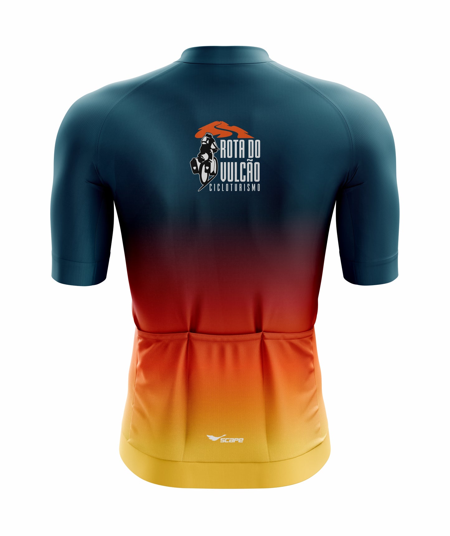 Camisa Ciclismo Rota do Vulcão Degradê Scape