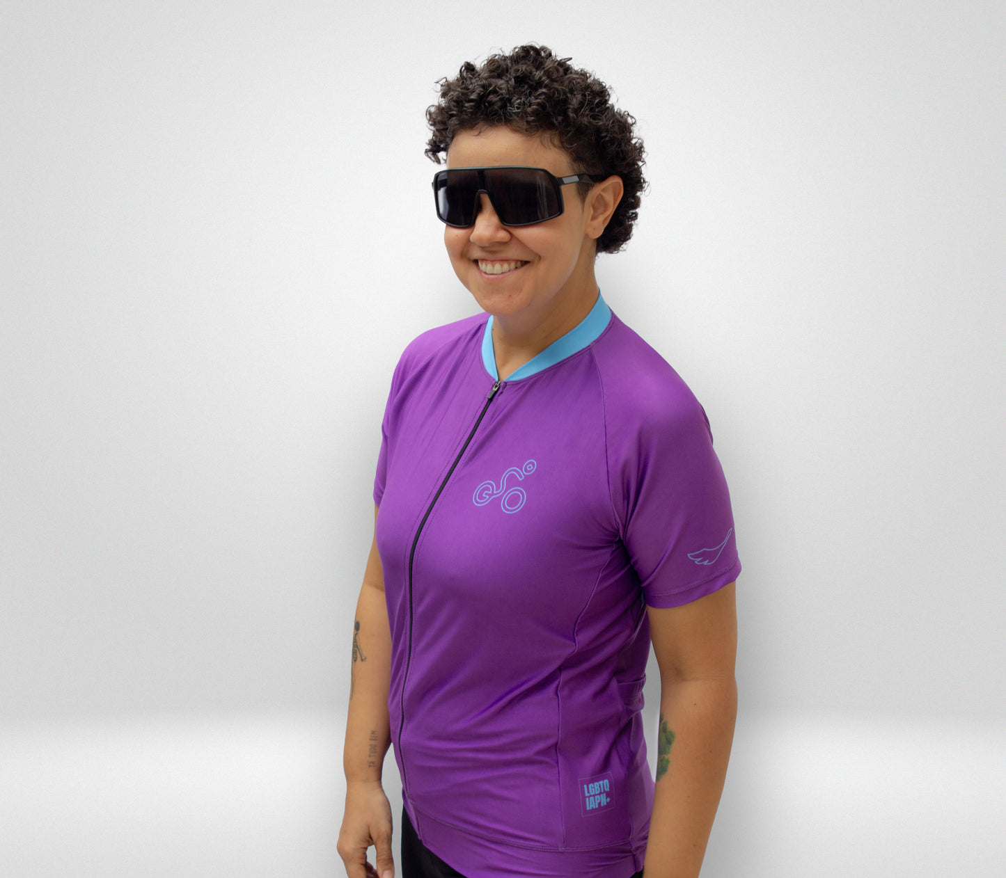 Camisa Ciclismo Monta Mona Purpurinada Scape