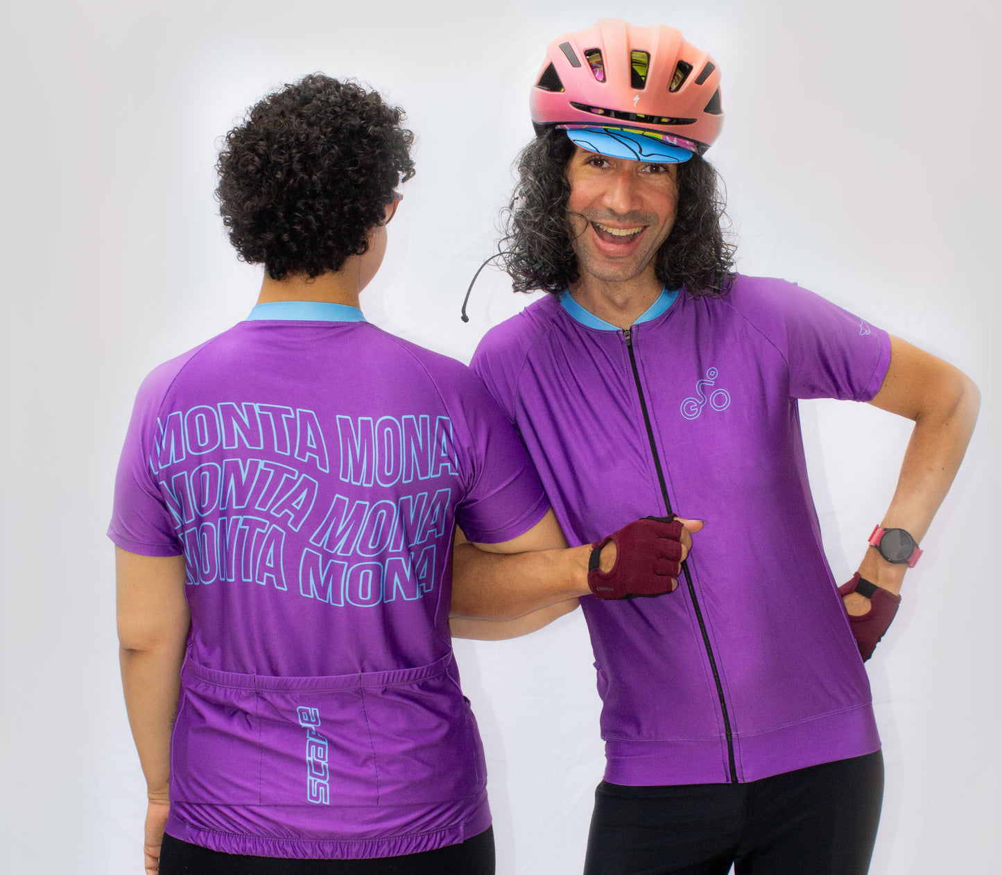 Camisa Ciclismo Monta Mona Purpurinada Scape