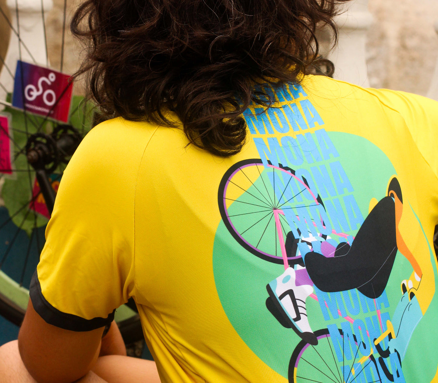 Camisa Ciclismo Monta Mona Brasileirinha Scape