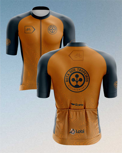 Camisa Ciclismo Rota dos Tropeiros Cinza Scape