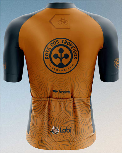 Camisa Ciclismo Rota dos Tropeiros Cinza Scape