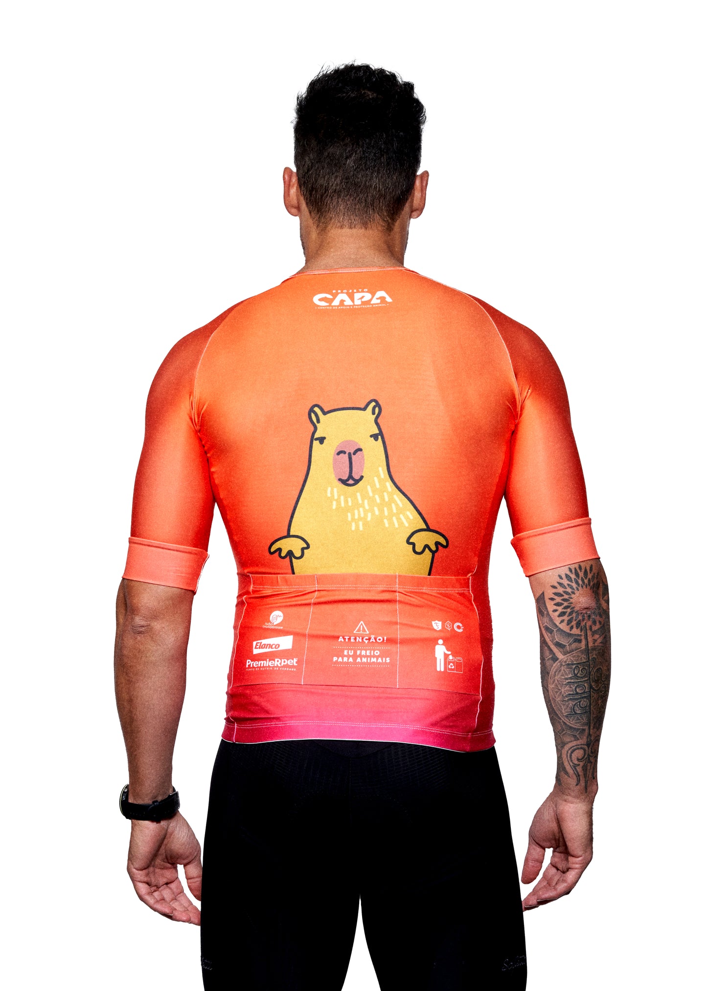 Camisa Ciclismo CAPA Laranja Scape