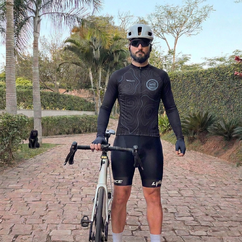 Jaqueta de Ciclismo Flanelada MTB Cicloturismo