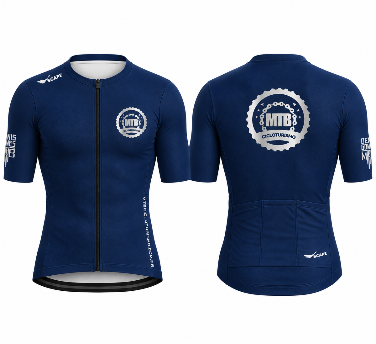Camisa de Ciclismo Slim MTB Cicloturismo