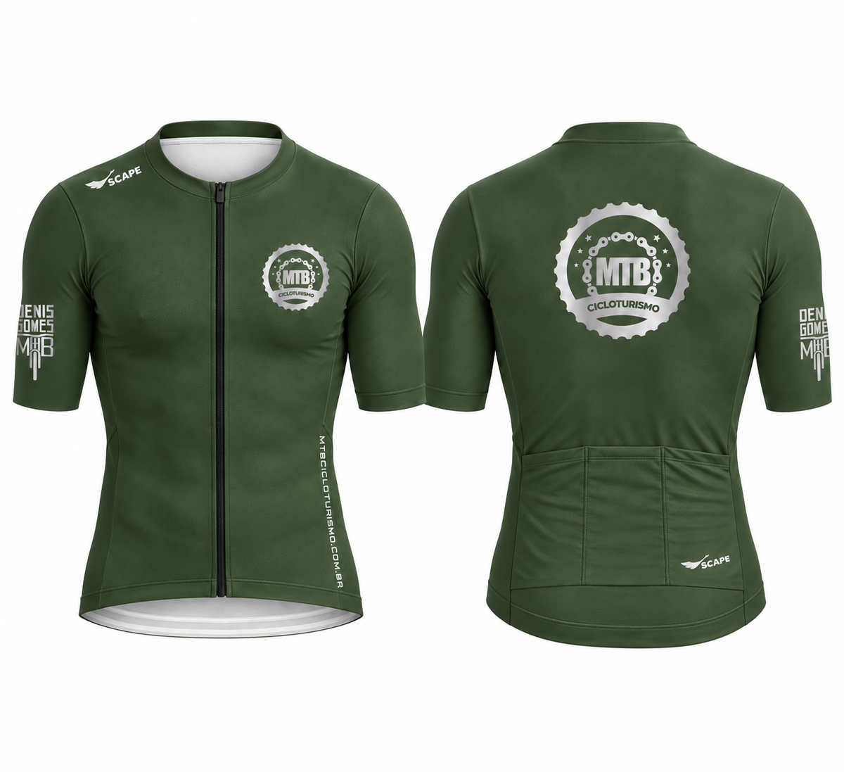 Camisa de Ciclismo Slim MTB Cicloturismo