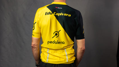 Camisa de Ciclismo Scape Pedaleria Amarela