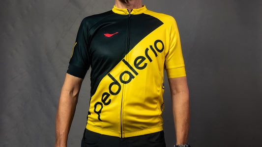 Camisa Pedaleira Tradicional Amarela