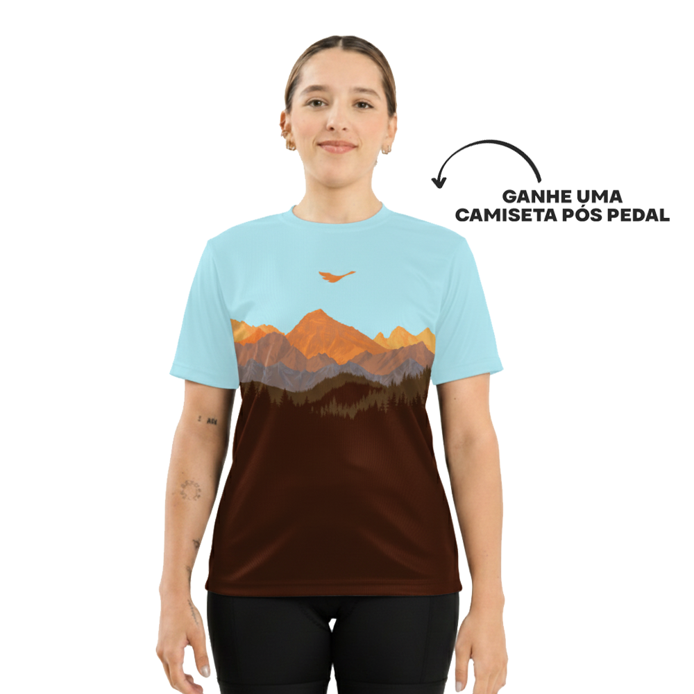 Camisa de Ciclismo VeloFlex Unissex – Horizonte