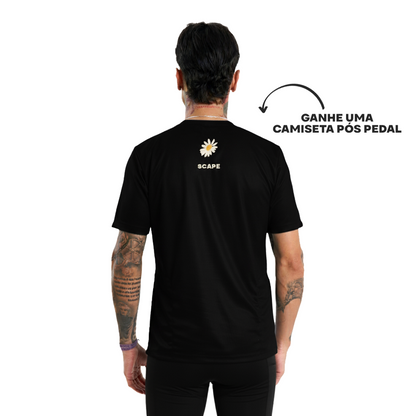 Camisa de Ciclismo VeloFlex Unissex – Margaridas