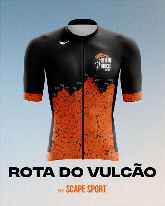 Camisa Ciclismo Rota do Vulcão Caminho Scape