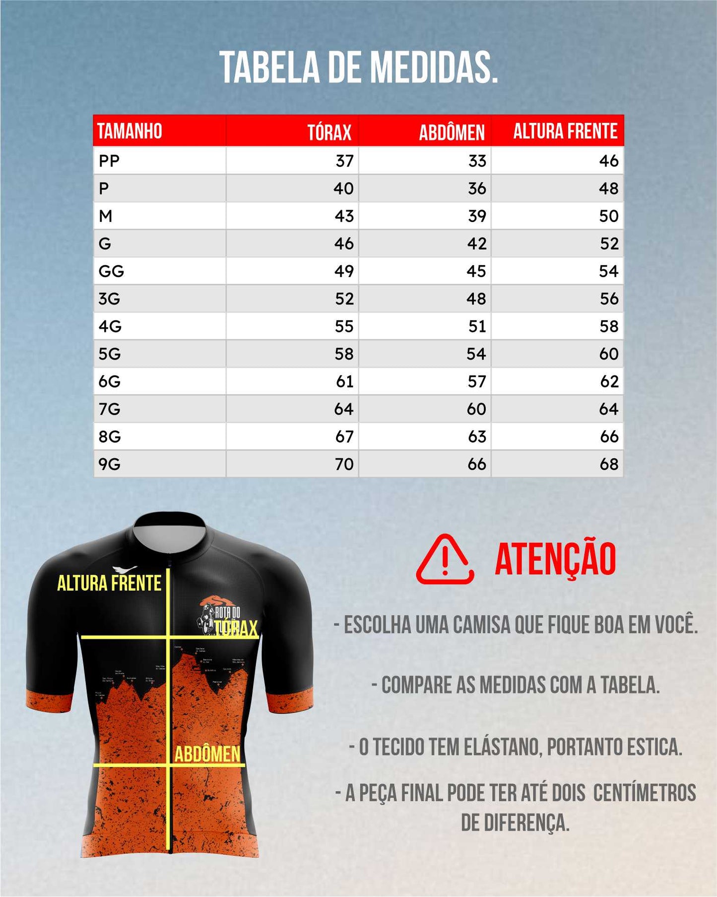 Camisa Ciclismo Rota do Vulcão Caminho Scape