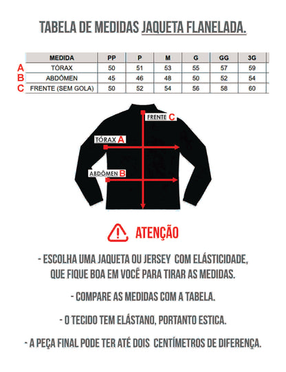 Jaqueta de Ciclismo Flanelada MTB Cicloturismo