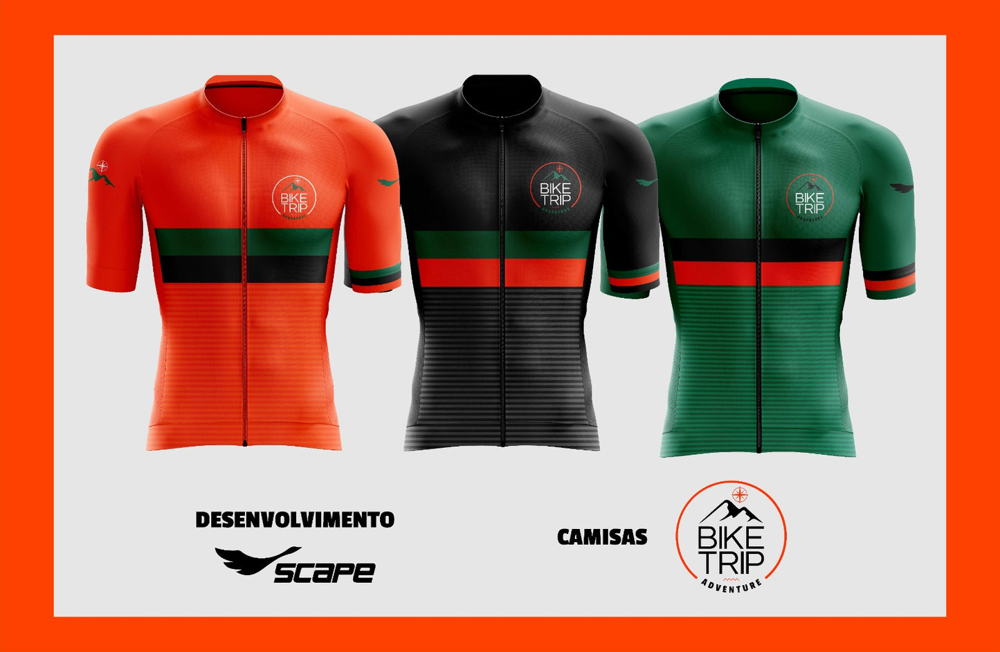 Camisa Ciclismo Bike Trip Scape