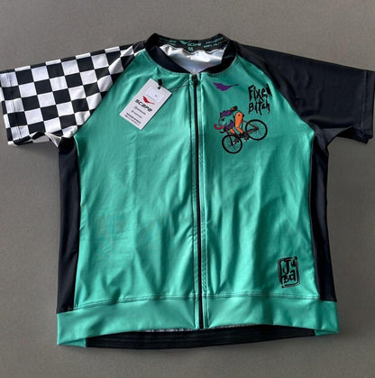 Cropped de Ciclismo Ciclista Piranha – Ju Ba x Scape