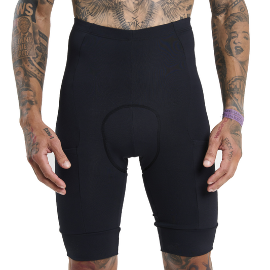 Bermuda de Ciclismo Masculina com Forro Coolmax e Cós Alto