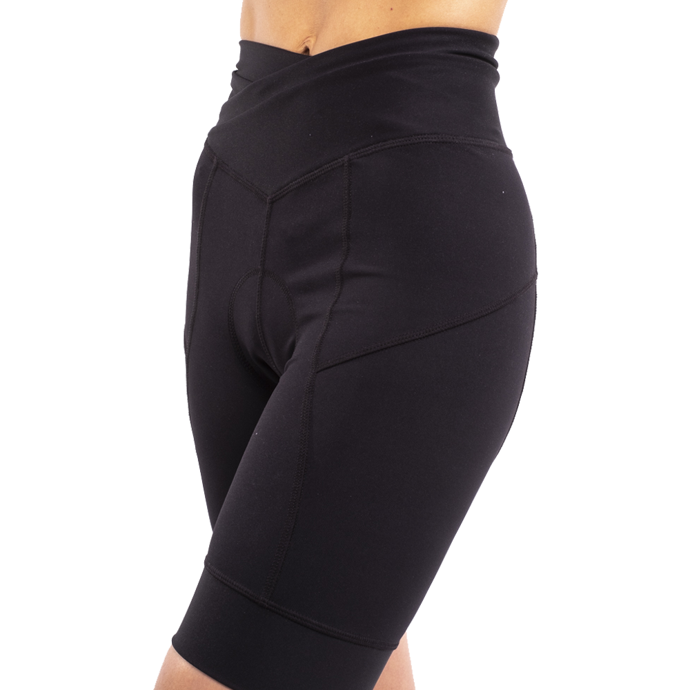 Bermuda de Ciclismo Feminina com Forro Coolmax e Cós Alto