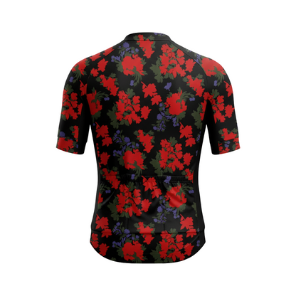 Camisa de Ciclismo VeloFlex Unissex – Flores Urbanas