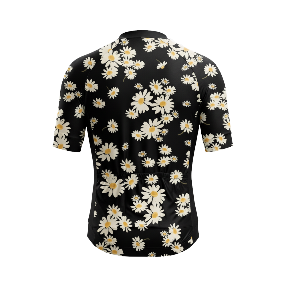 Camisa de Ciclismo VeloFlex Unissex – Margaridas