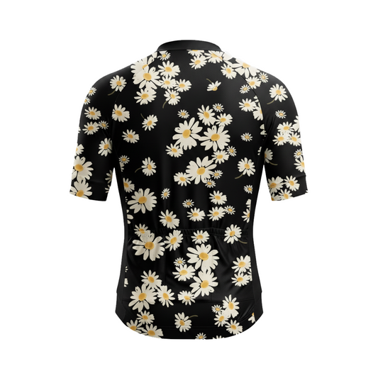 Camisa de Ciclismo VeloFlex Unissex – Margaridas