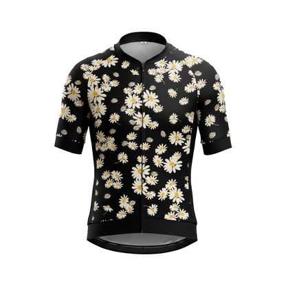 Camisa de Ciclismo VeloFlex Unissex – Margaridas