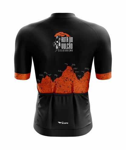 Camisa Ciclismo Rota do Vulcão Montanha Scape